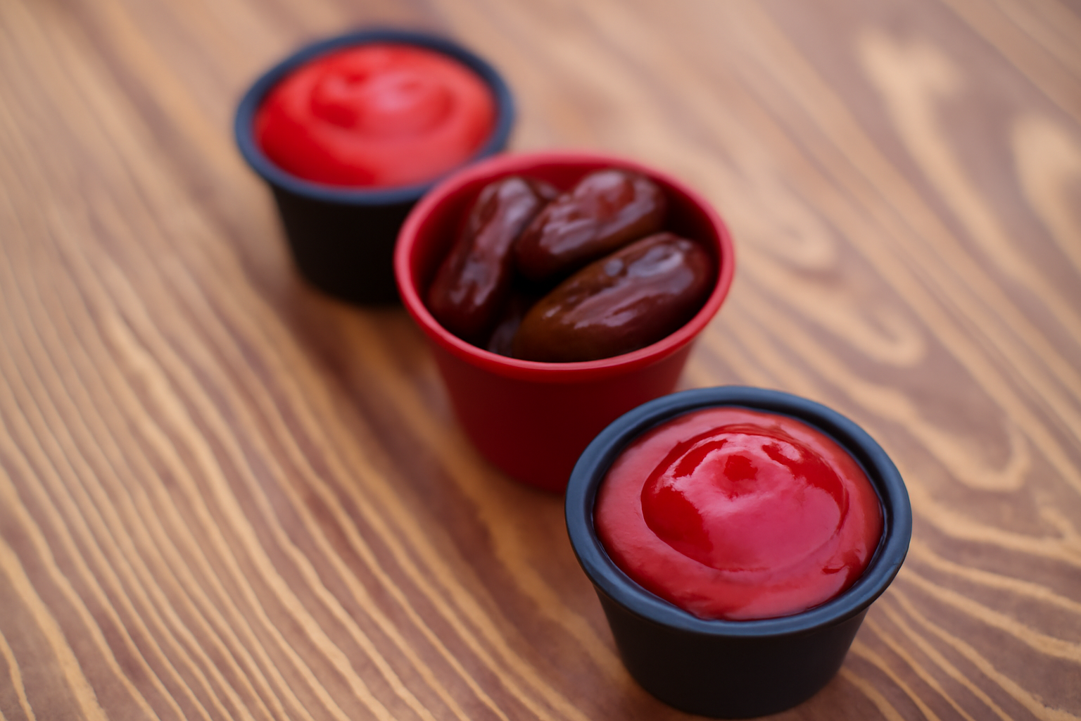 date puree and ketchup