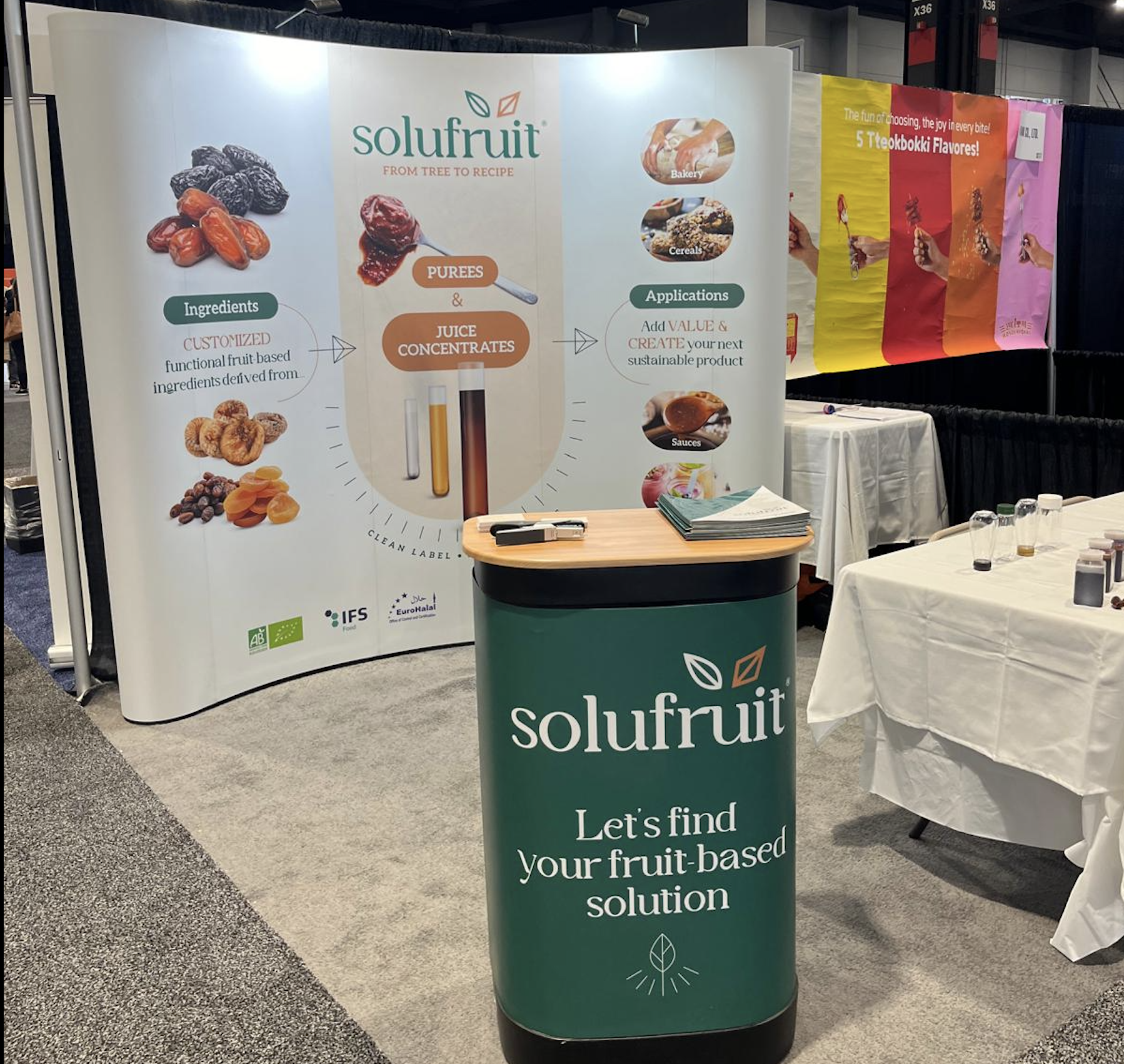 Stand Solufruit Salon